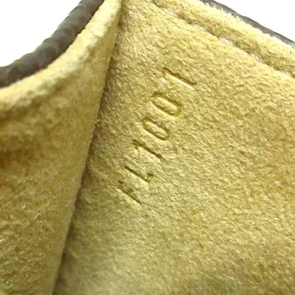 100% Authentic LOUIS VUITTON Pochette Twin GM M51852 Brown Monogram Shoulder Bag - Picture 9 of 10